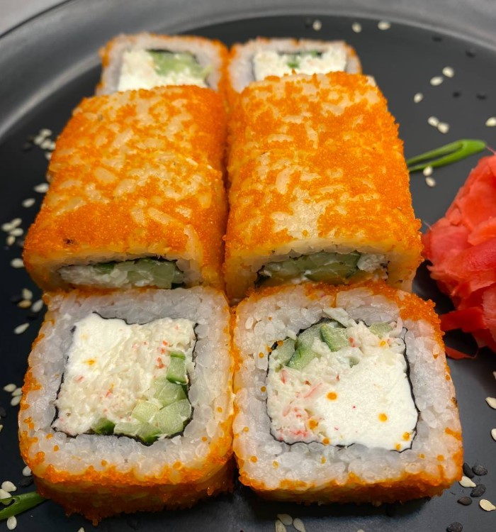 Калифорния с крабом