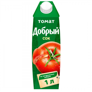 Сок "Добрый" томат 1 л.