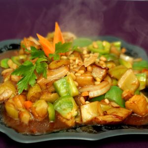 №603 Баклажаны с кедр. орешками 600г