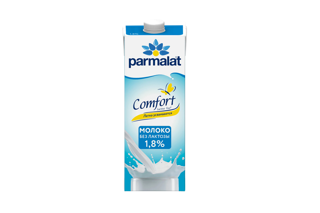 Молоко Parmalat Comfort Безлактозное 1,8% 1 л