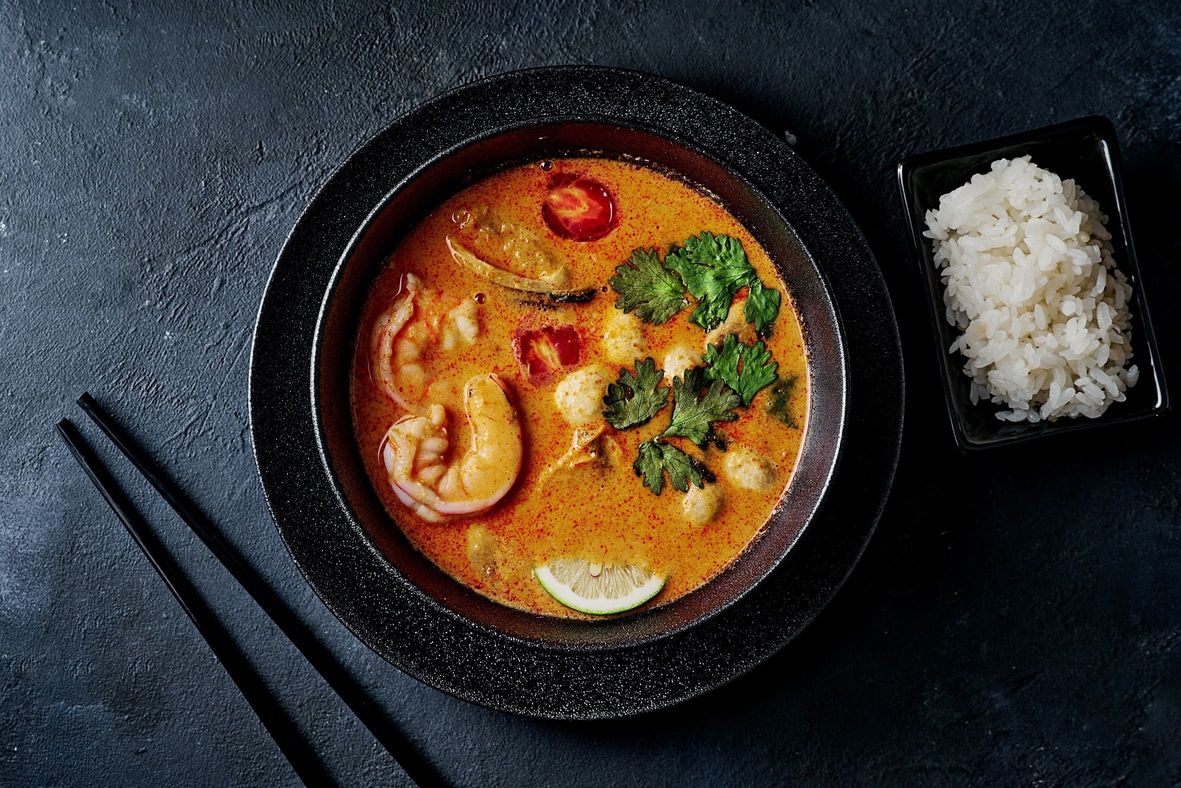 Том Ям с Креветкой