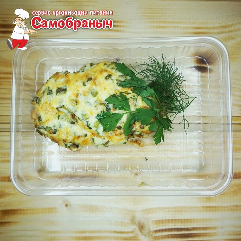 Филе куриное с зеленым луком 100 гр.