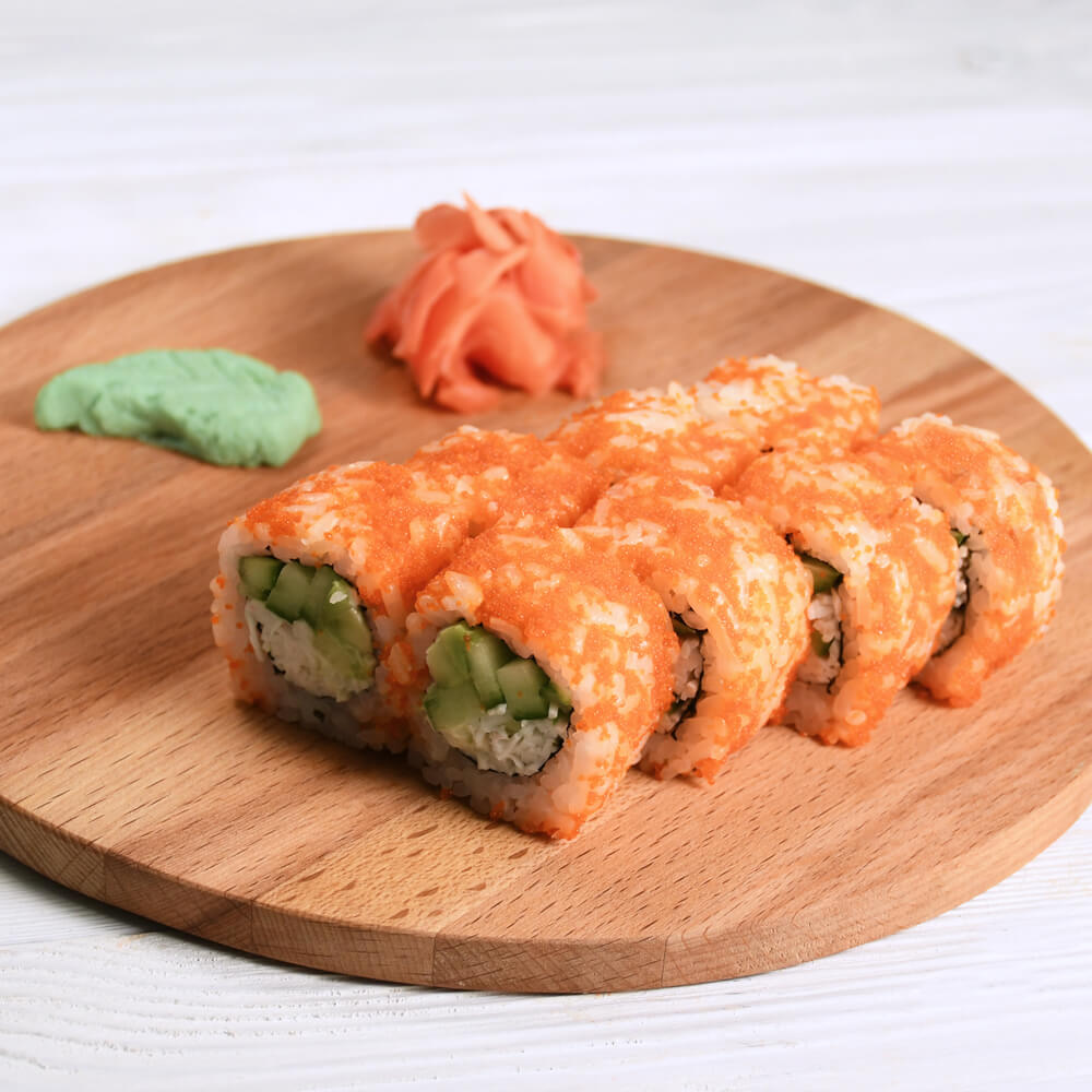 Калифорния с крабом