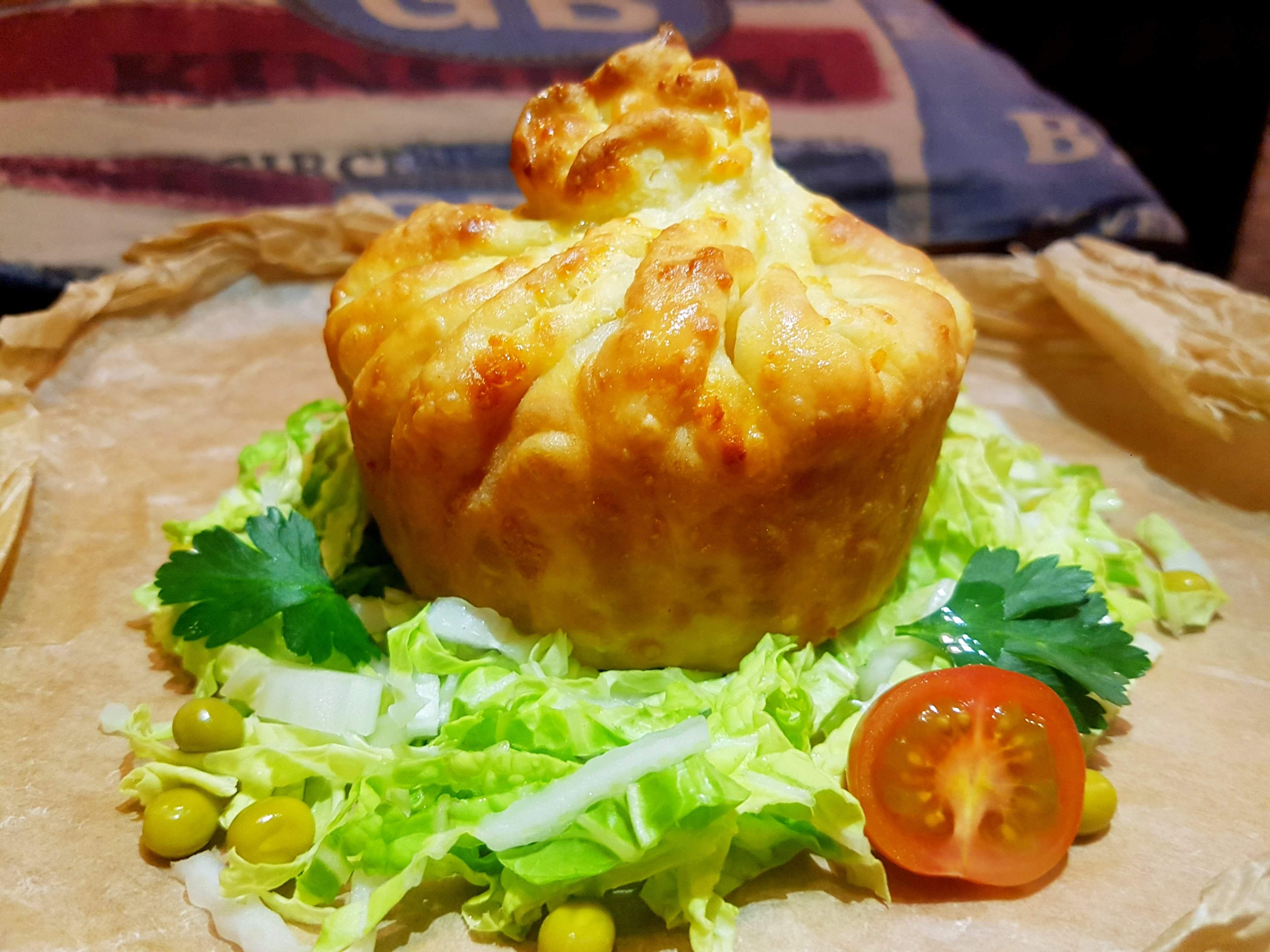 Пот Пай с курицей и грибами