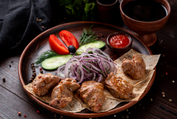 Шашлык из свиной шейки