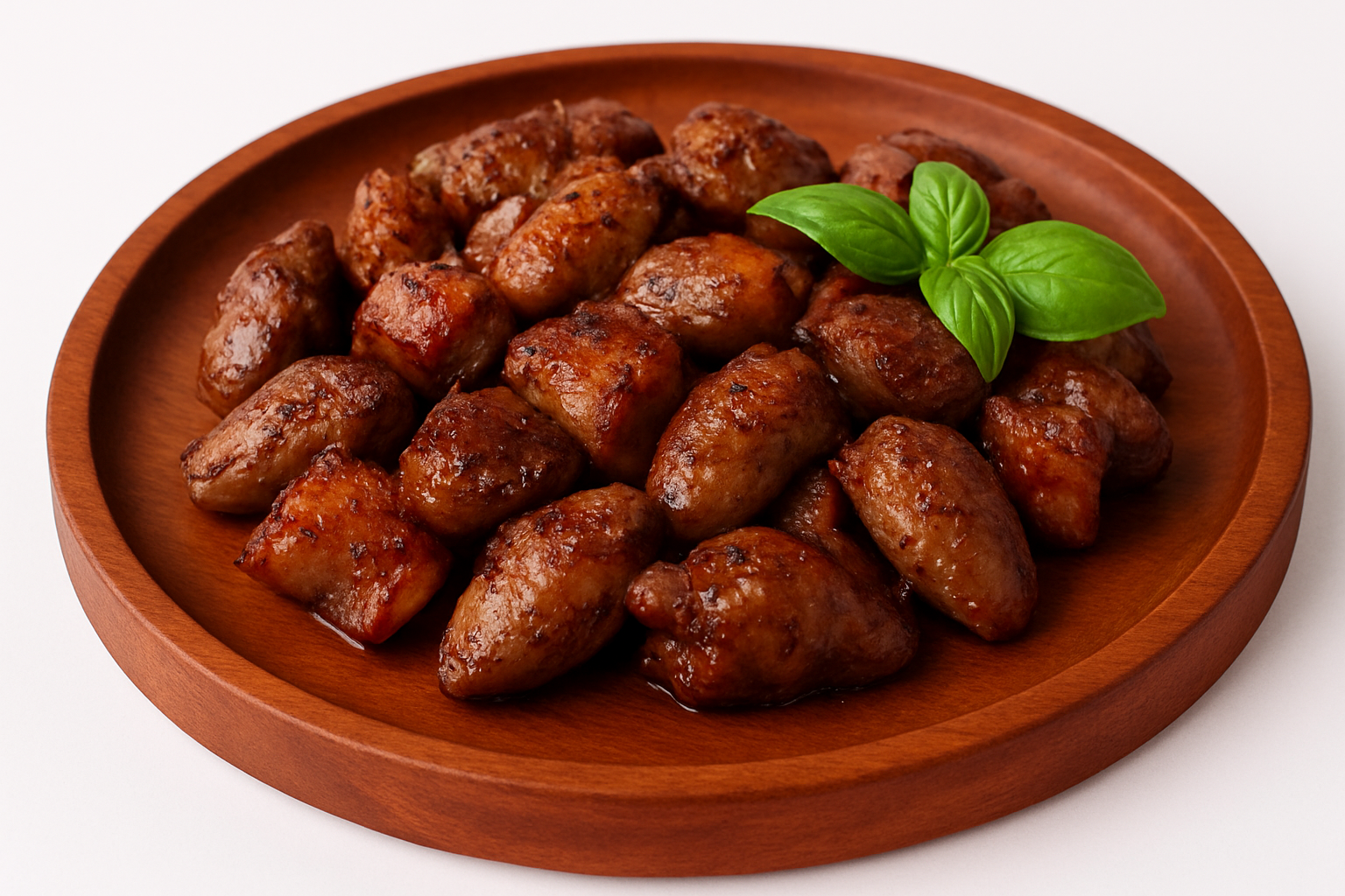 Сердце куриное с салом