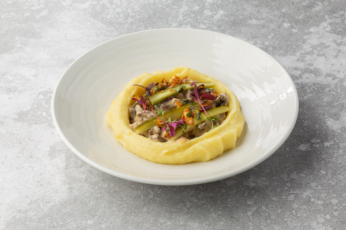 Телятина по-строгановски