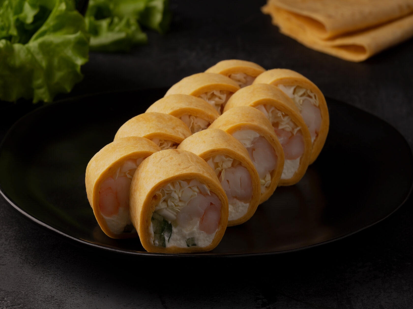 Тортилья с креветкой