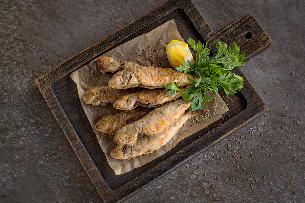 Жаренная барабуля