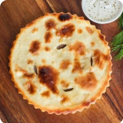 Осетинский пирог с мясом маленький