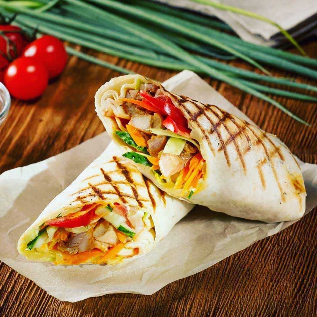Шаурма с шашлыком из свинины