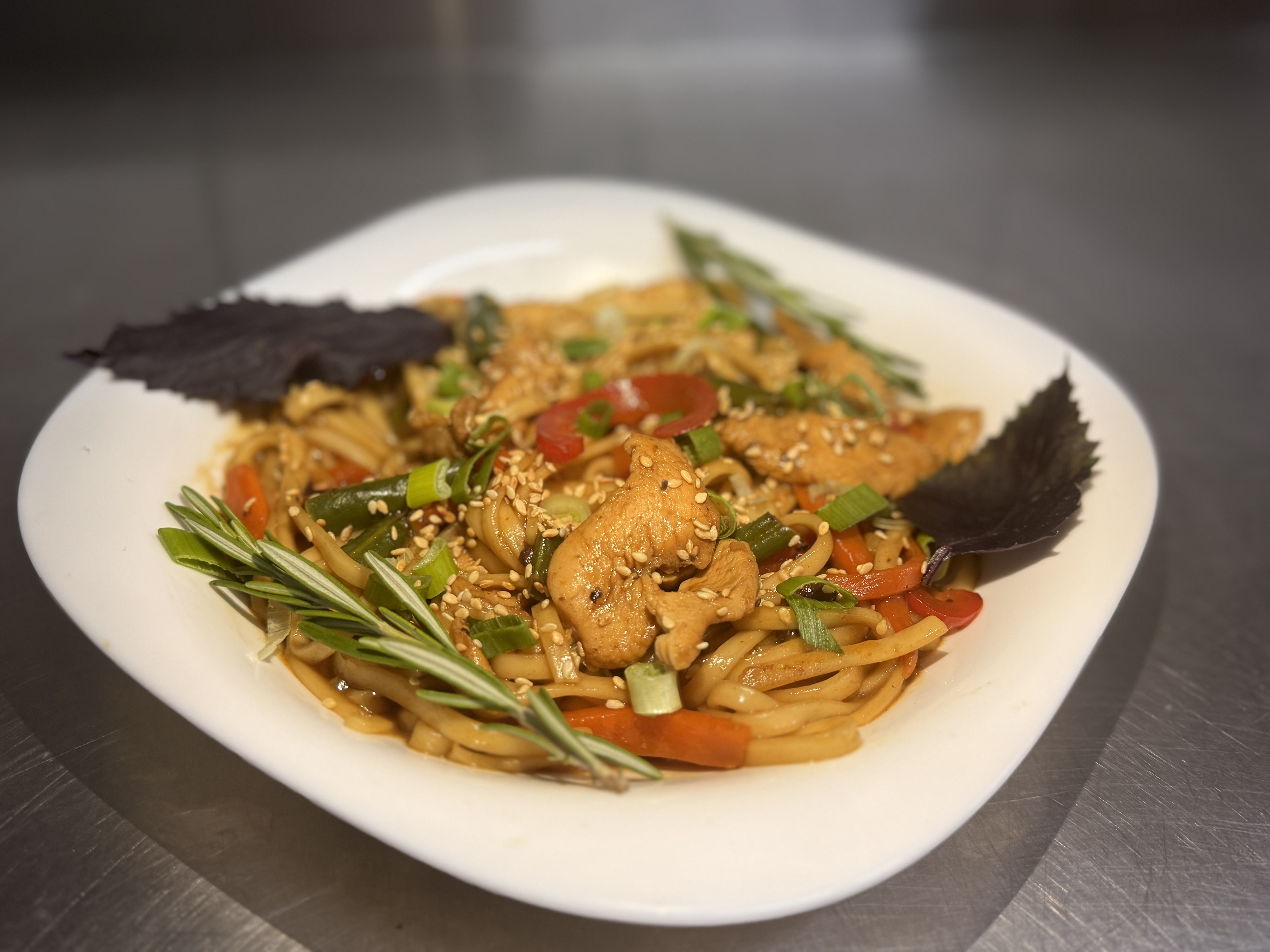 WOK с курицей