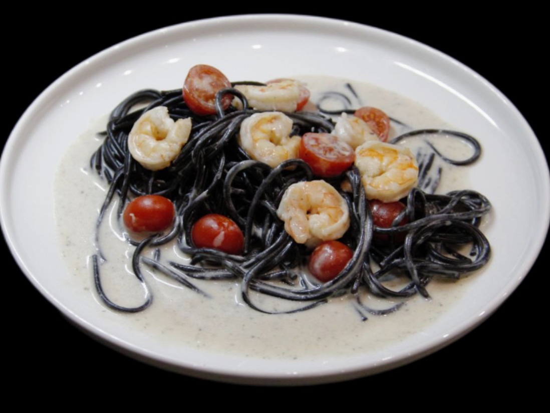 Паста с креветками