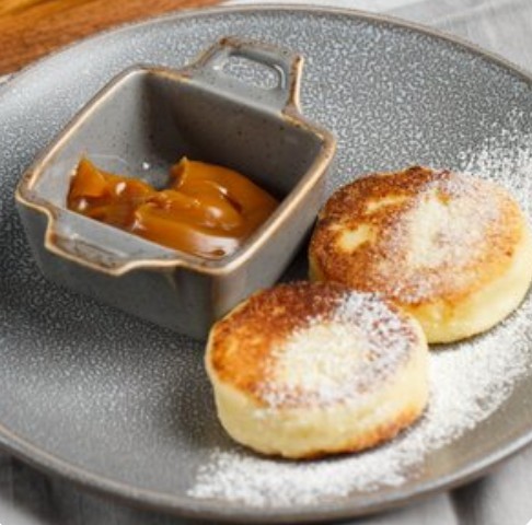 Сырники с домашней солёной карамелью