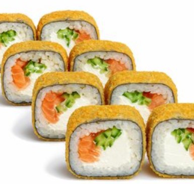 Темпура-ролл с лососем