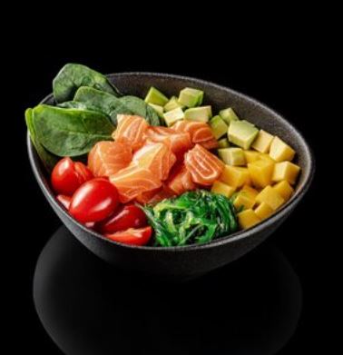 Поке с лососем