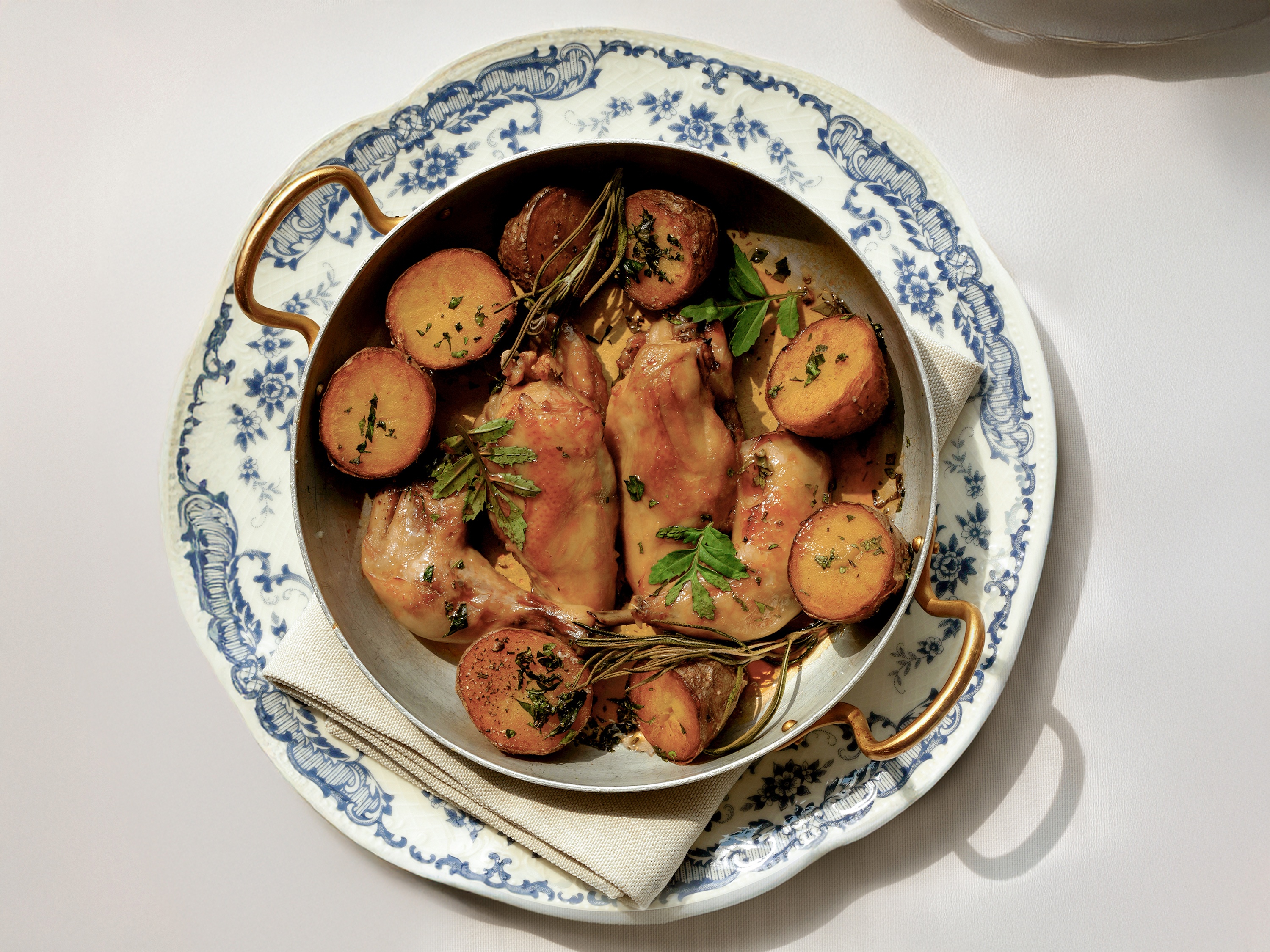 Цыпленок корнишон в ананасовой глазури