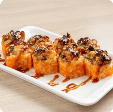 Сакура запеченный ролл