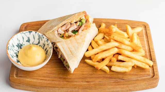 Шаурма с курицей 