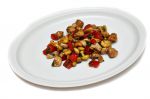 Курица с кешью с лапшой