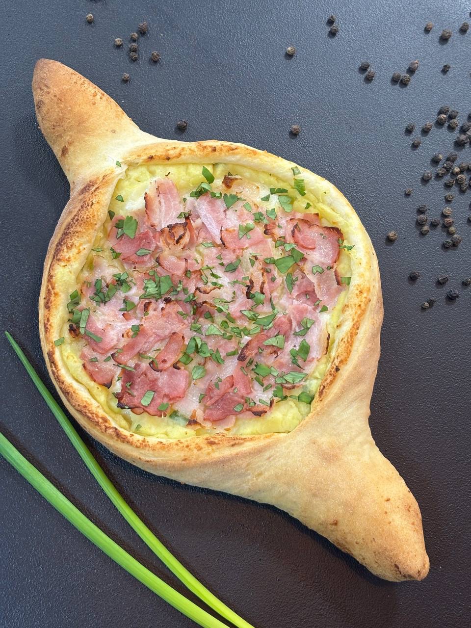 по-Аджарски с беконом и картошечкой