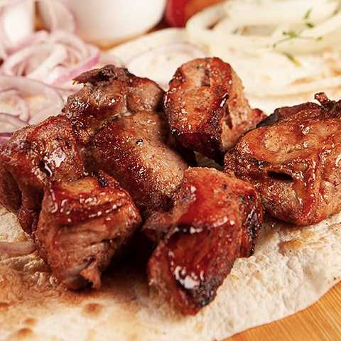 Шашлык из свиной шеи