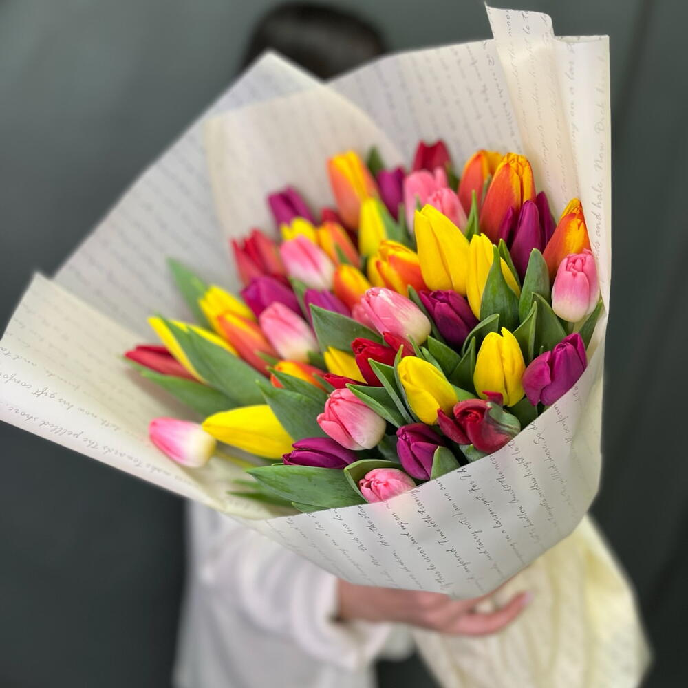 51 тюльпан микс весна