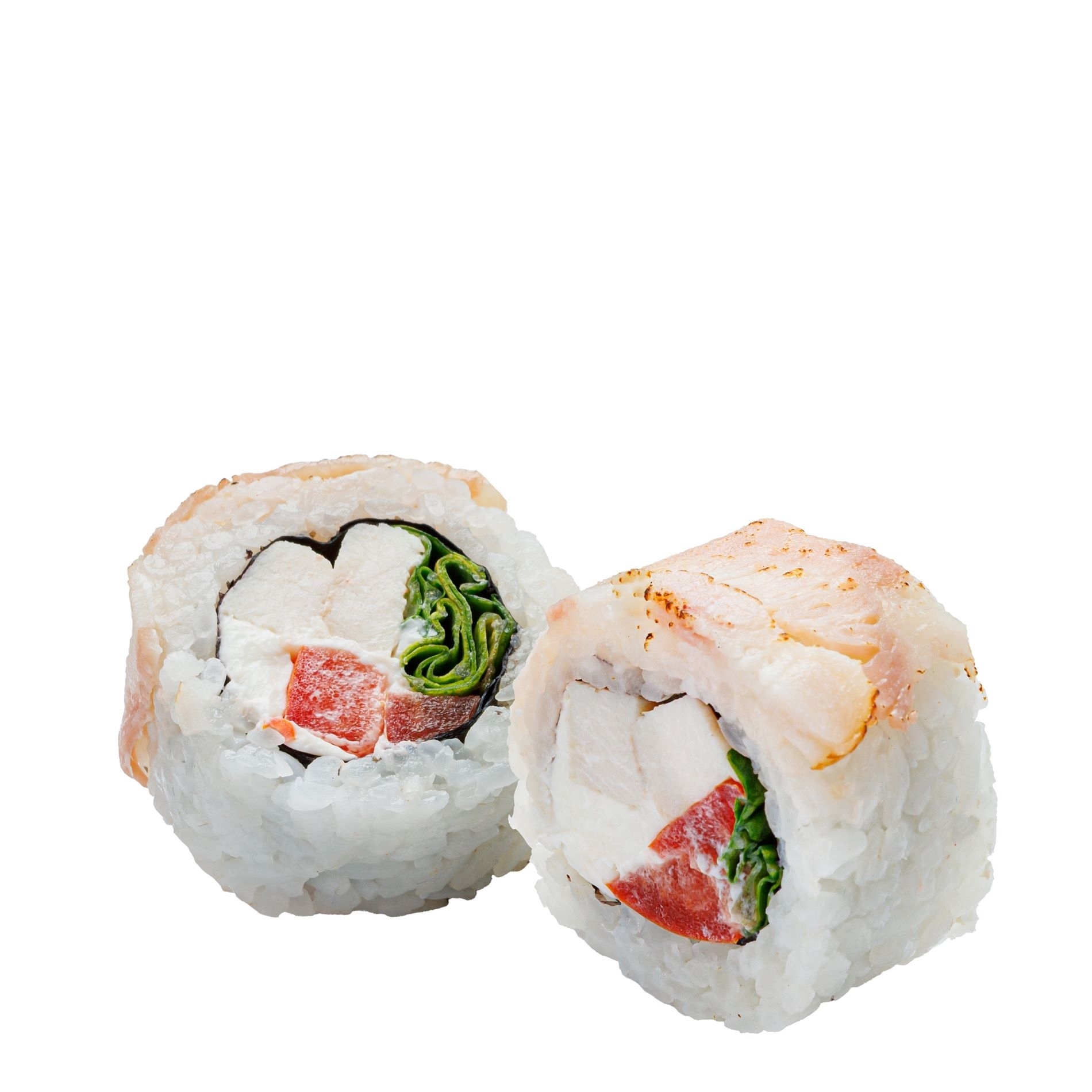 С опаленным беконом