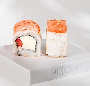 Филадельфия Light с томатом запеченная