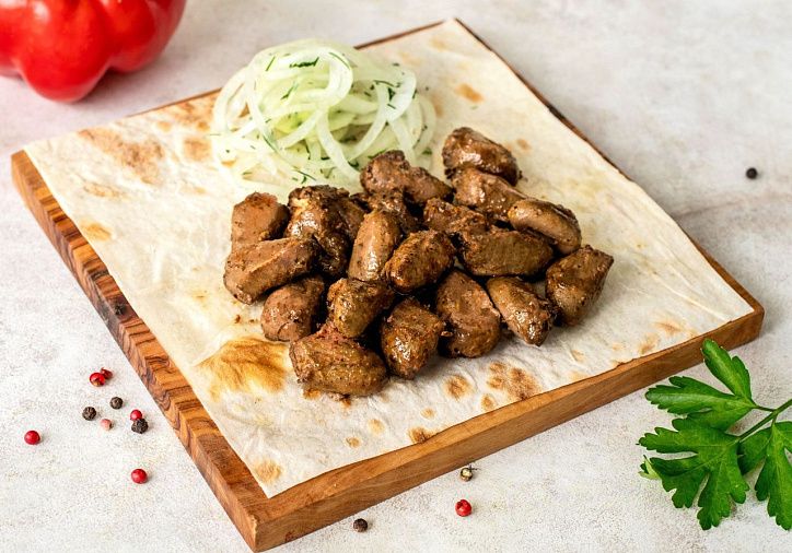 Куриные сердечки