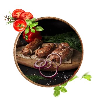 Шашлык из бараньей мякоти