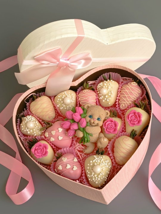 Сердце с мишкой