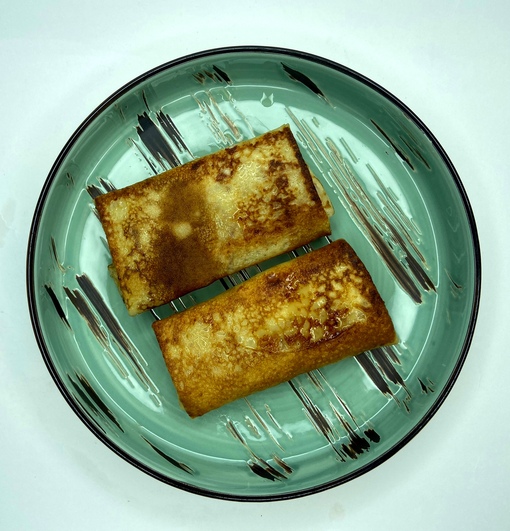 Блины с ветчиной и сыром