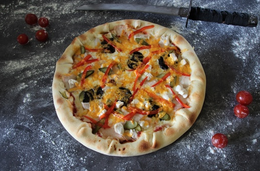 Мясная 25см