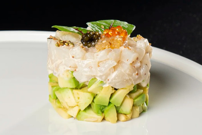 Салат Тартар с Гребешком