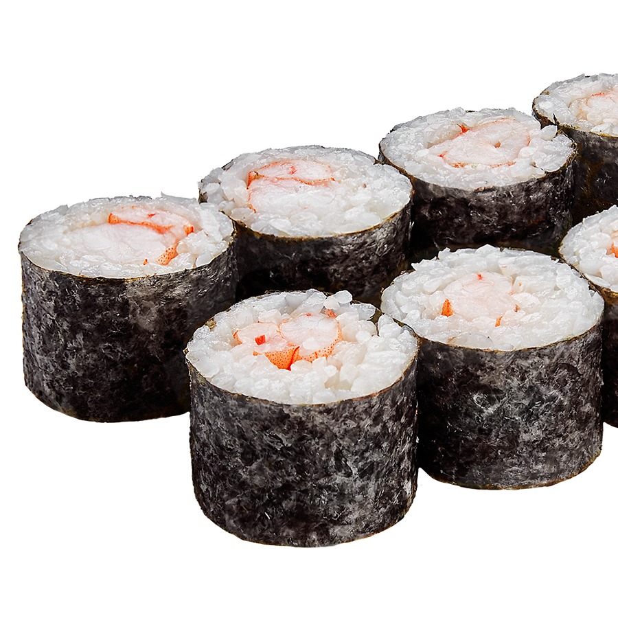 Маки с креветкой