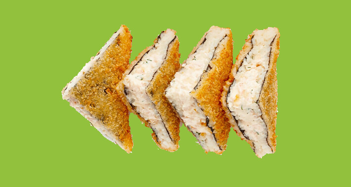 Конвертик с курицей