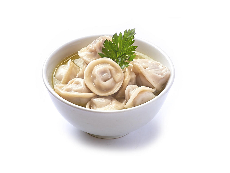 Пельмени с маслом