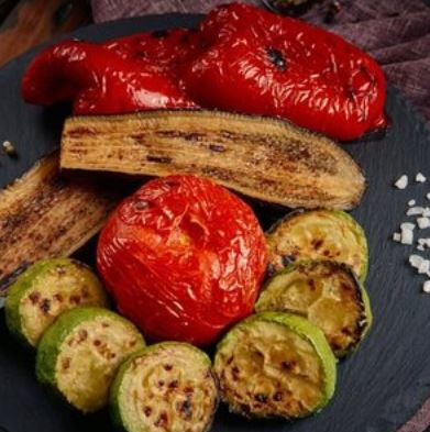 Овощи на углях