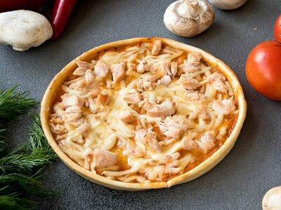 Пицца с курицей 23 см