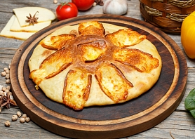 Хачапури с копченым сулугуни