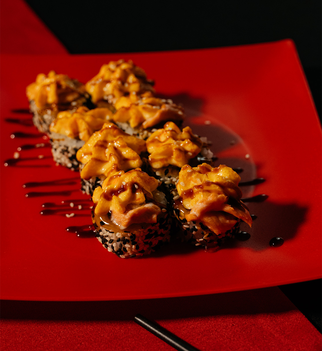 Ролл Гауда Лосось