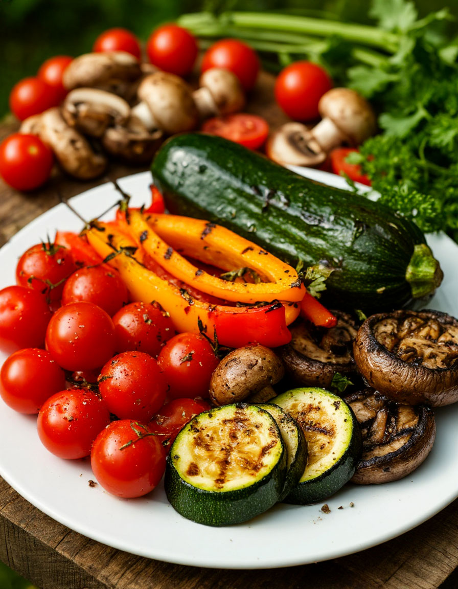 Овощи гриль по-дружески