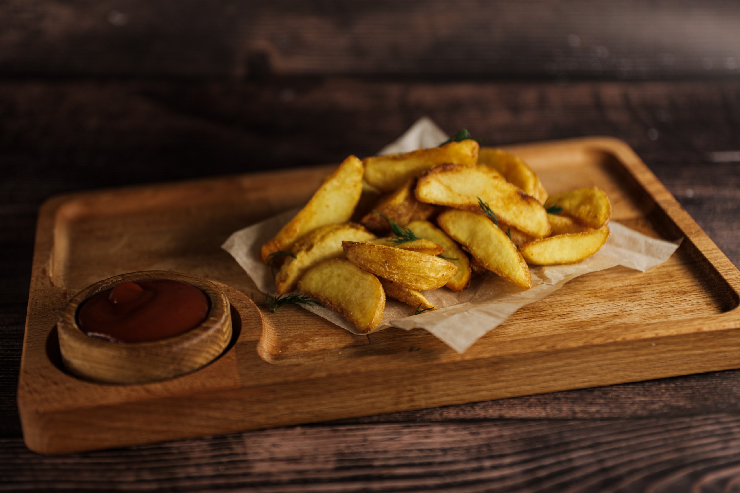 Картофельный дольки