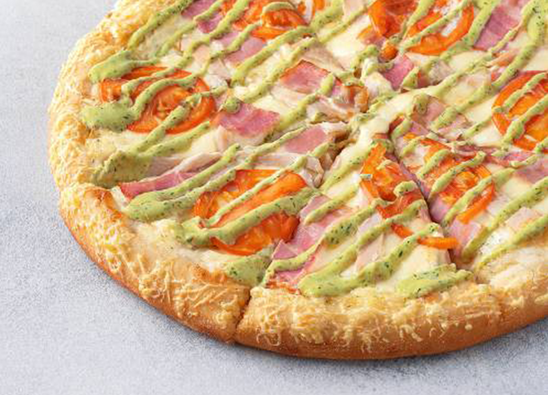 Пицца Чикен Ранч 30 см на толстом с сыром