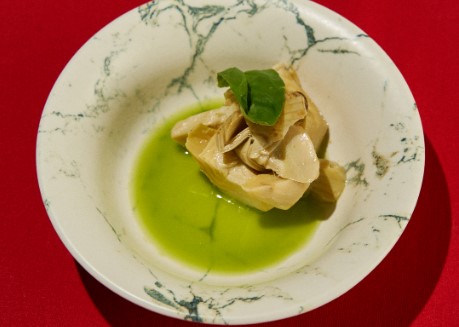 Артишоки с зелёным маслом