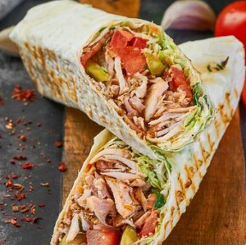 Шаурма с курицей большая
