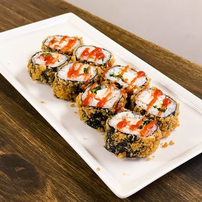 Ролл с курицей и соусом чили
