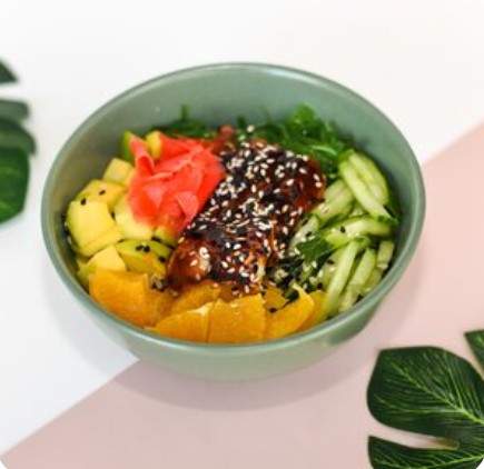 Поке Сливочный угорь Mini