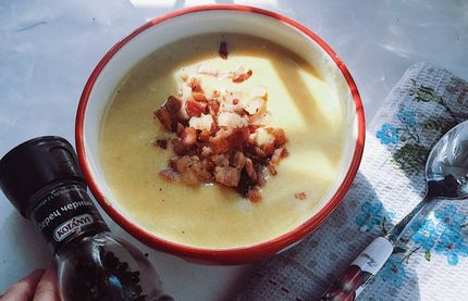 Крем-суп грибной (по желанию гренками)